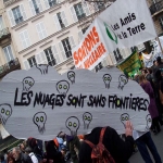 Manifestation contre le nuclaire  Paris le 17 janvier 2003 photo n40 
